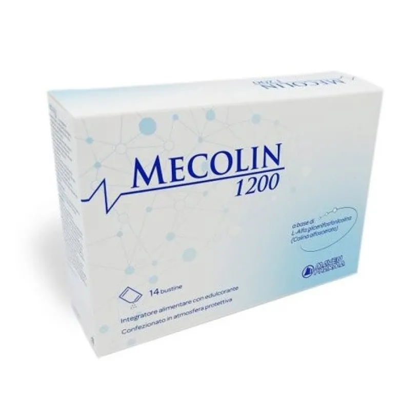 Mecolin 1200 integratore Memoria e Funzioni Cognitive 14 Bustine