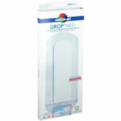 Medicazione compressa autoadesiva dermoattiva ipoallergenicaaerata master-aid drop med 10,5x25 3 pezzi