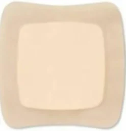 Medicazione hydrofiber sterile adesiva in schiuma assorbente10x10 10 pezzi