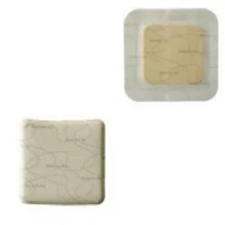 Medicazione in schiuma di poliuretano non adesiva a rilascioioni argento 10x10 5 pezzi