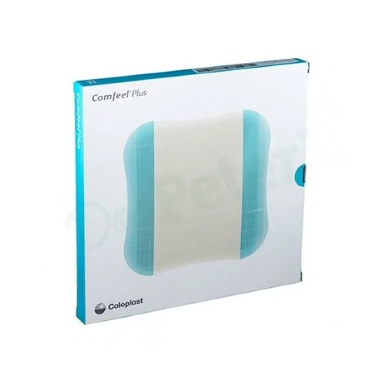 Medicazione speciale attiva trasparente con idrocolloide comfeel plus 10x10 cm 10 pezzi