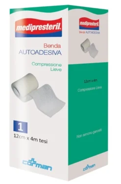 Medipresteril benda autoadesiva 12x400 cm 1 pezzo