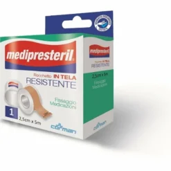 Medipresteril Cerotto Rocchetto Tela 2.5cm x 5m