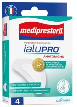 Medipresteril ialupro dita 3,8x7 cm 4 pezzi