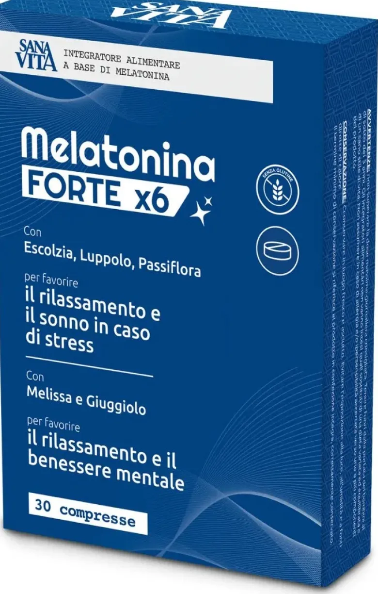 Melatonina Forte x6