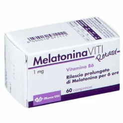Melatonina Viti Retard 1 mg Integratore Melatonina 60 compresse