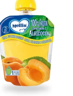 Mellin merenda 100% albicocca con Vitamina C 90g