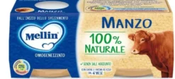 Mellin omogeneizzato manzo 2 x 80 g