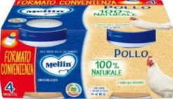 Mellin omogeneizzato pollo 4x80 g