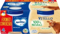Mellin omogeneizzato vitello 4 pezzi x 80 g