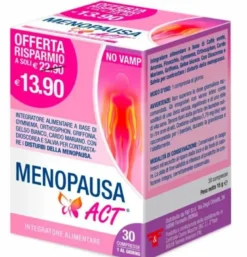 Menopausa Act 30 compresse