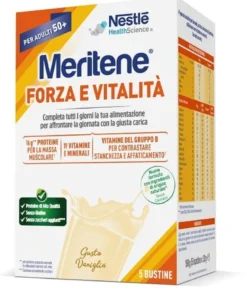 Meritene Forza e Vitalità Gusto Vaniglia 5x30g