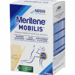 Meritene Mobilis Integratore Muscoli Ossa Articolazioni Vaniglia 10 Buste