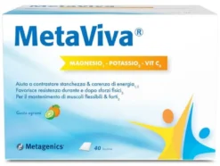 Metagenics metaviva magnesio - potassio - vitamina c 40 bustine
