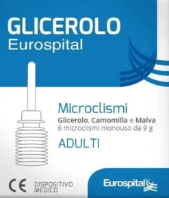 Microclismi Glicerolo Adulti Eurospital 6 Pezzi da 9 g