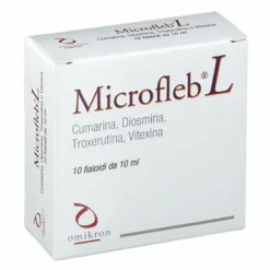 Microfleb L Integratore Sistema Linfatico 10 Fiale 10 ml