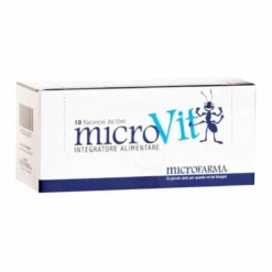 MicroVit Integratore di Pappa Reale e Vitamine 10 flaconcini da 10 ml
