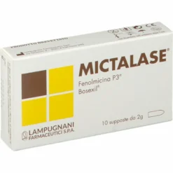 Mictalase 10 supposte 2 g