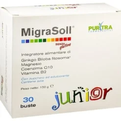 Migrasoll junior astuccio 30 buste