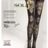 Miriam lace 70 collant fantasia nero 3-ml