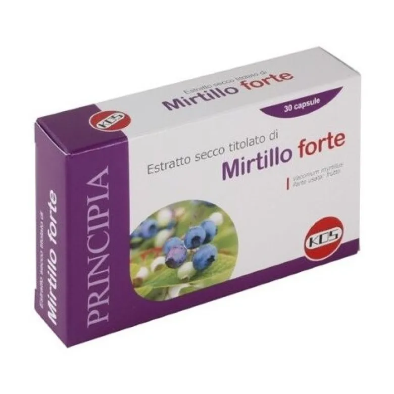 Mirtillo forte estratto secco 30 capsule