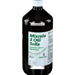 Miscela 3 Olii Integratore Lassativo Emolliente 1000 ml
