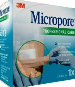 3m micropore surg t ta m5x25mm
