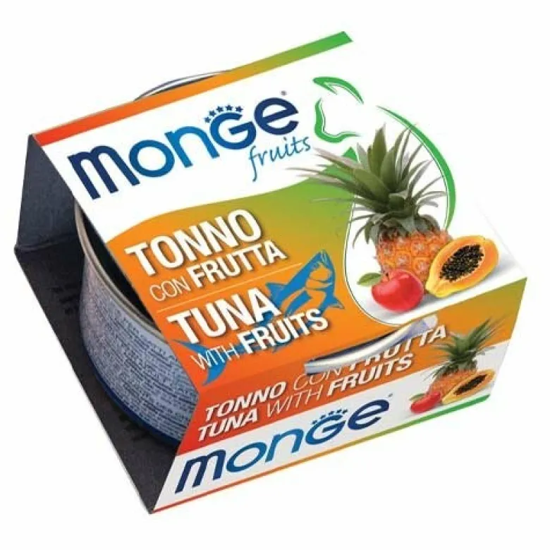 Monge Fruits Tonno Con Frutta Cibo Umido Per Gatti Adulti 80g