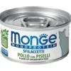 Monge Monoprotein Sfilaccetti Pollo con Piselli