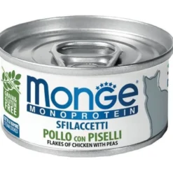 Monge Monoprotein Sfilaccetti Pollo con Piselli