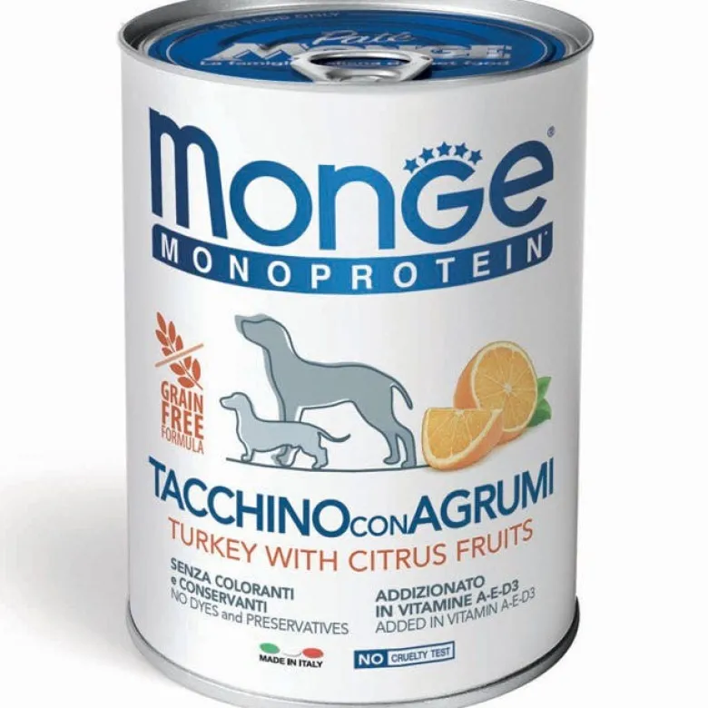 Monge Monoprotein Tacchino con Agrumi