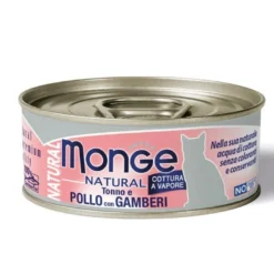 Monge Natural Superpremium Tonno e Pollo con Gamberetti