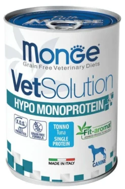 Monge VetSolution Hypo Monoprotein Canine Tonno Lattina 400g