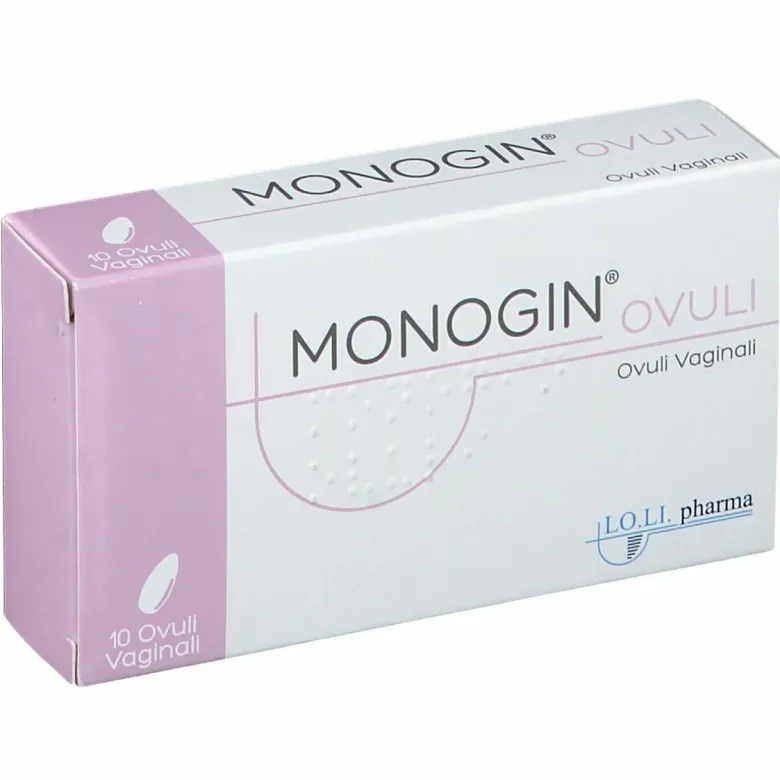 Monogin ovuli vaginali 10 pezzi