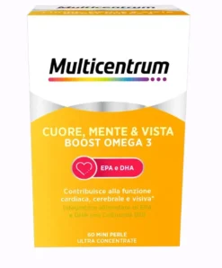 Multicentrum cuore mente e vista boost omega3 60 mini perle