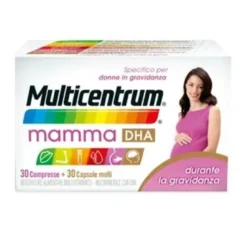 Multicentrum Mamma DHA Multivitaminico 30 Compresse + 30 Capsule
