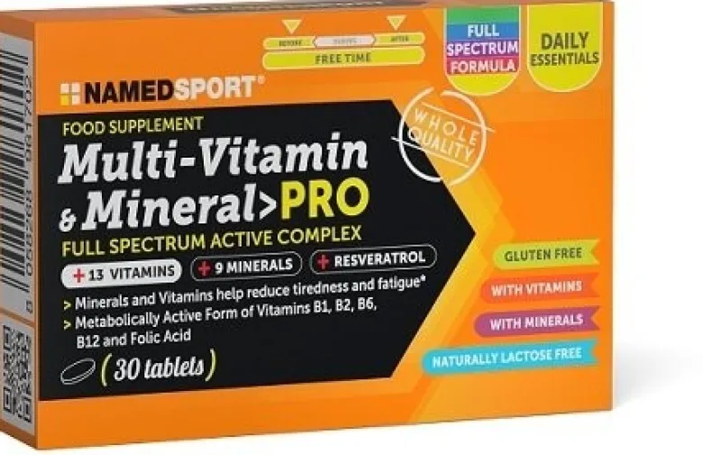 Multi-vitamin&mineral pro 30 compresse