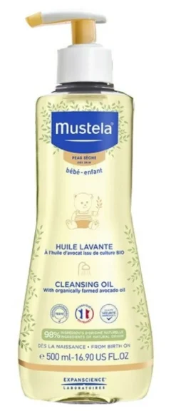 Mustela Olio da Bagno Detergente Pelle Secca 500 ml
