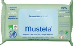 Mustela salviette compostabili 60 pezzi