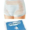 Mutandina elastica rettangolare a rete serenity xl 3 pezzi