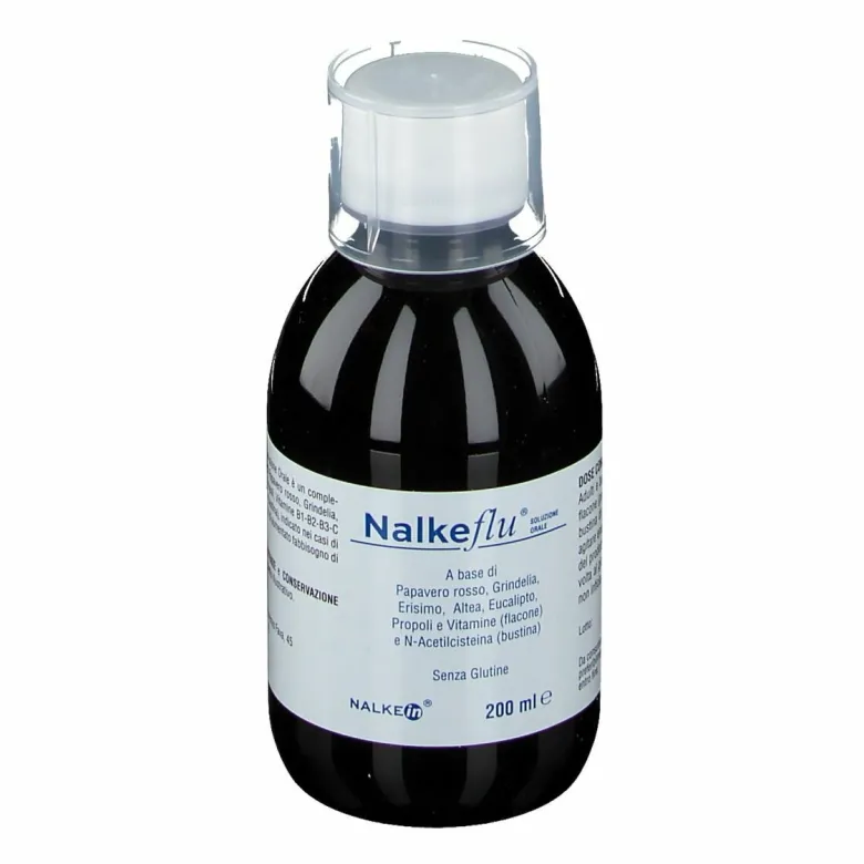 NALKEFLU SOLUZIONE ORALE 200 ML + 1 BUSTINA DA 2,5 G