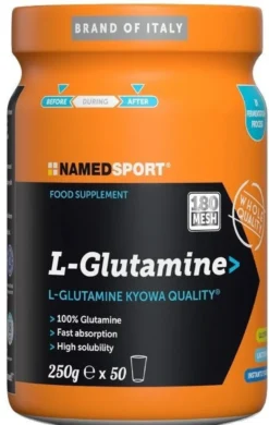 Named sport l-glutamine 250g