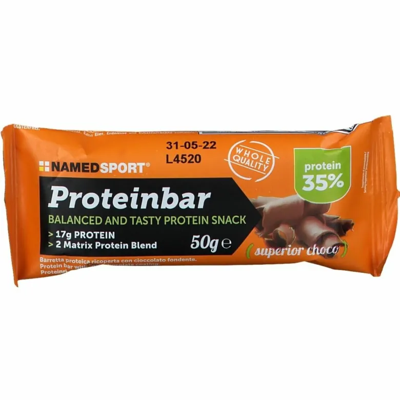 Named Sport Proteinbar Superior Choco Barretta Proteica 50 g