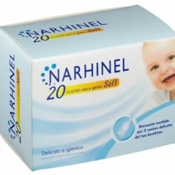 Narhinel 20 Ricariche Usa e Getta Soft Aspiratore Nasale