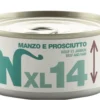 Natural Code Manzo e Prosciutto Umido Gatto Lattina 170 g