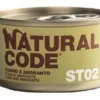 Natural Code Steril 02 Tonno e Amaranto Umido Gatto Lattina 85 g
