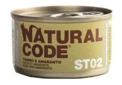 Natural Code Steril 02 Tonno e Amaranto Umido Gatto Lattina 85 g