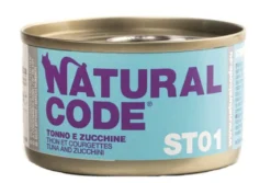 Natural Code Steril 01 Tonno e Zucchine Umido Gatto Lattina 85 g