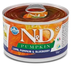 Natural & Delicious Pumpkin Mini con Agnello, Zucca e Mirtillo