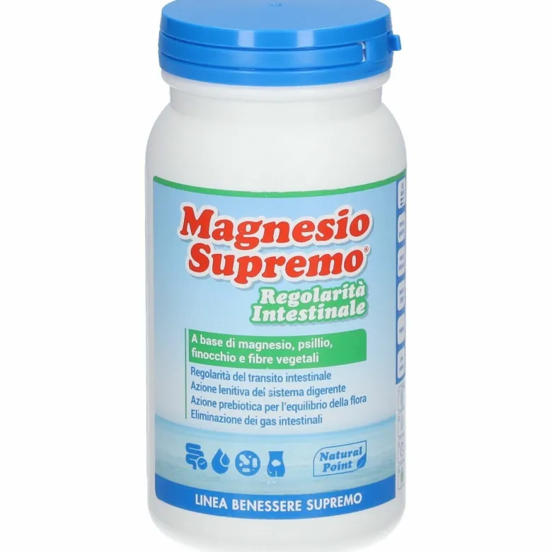 Natural Point Magnesio Supremo Regolarità Intestinale Integratore 150 g
